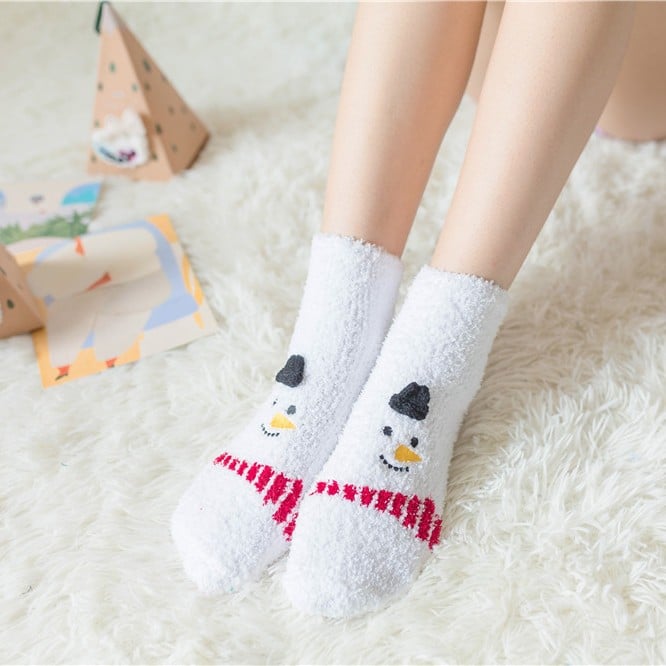 Limited time offerđ„Cute Christmas Style Thickened Warm Socks
