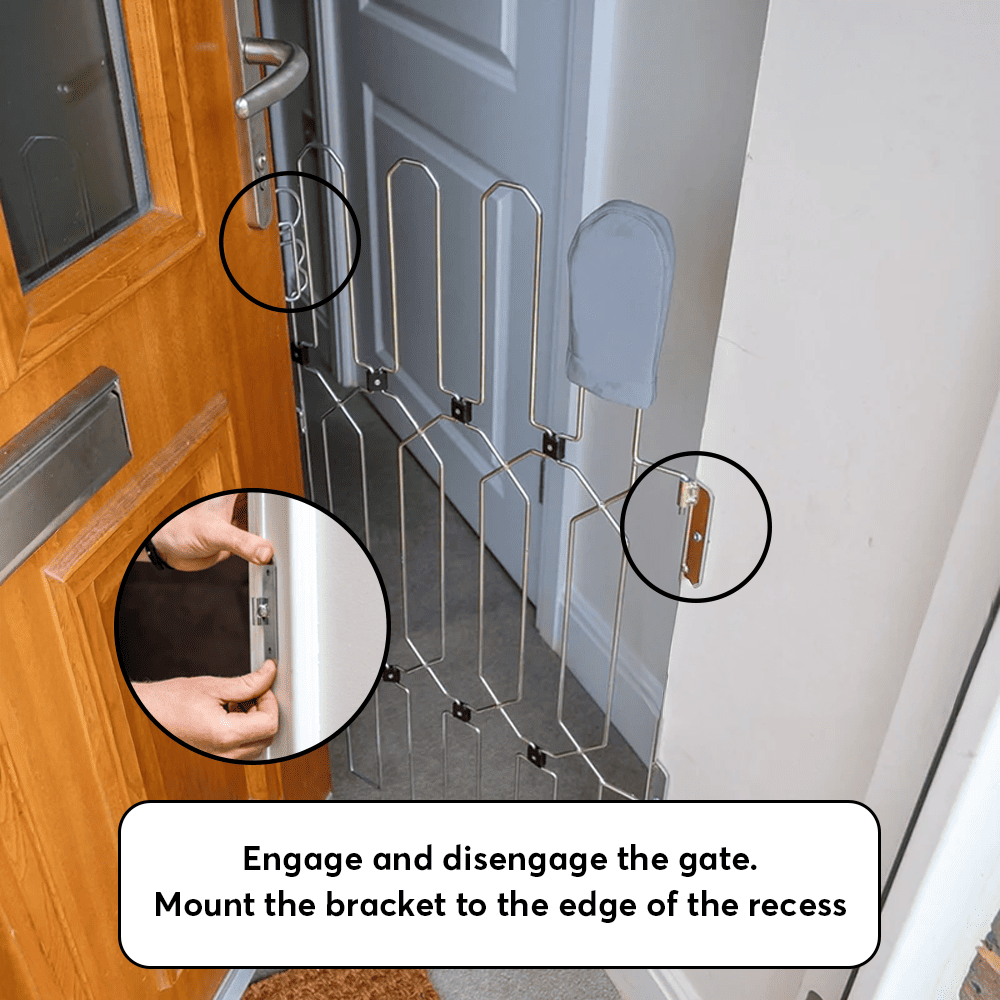 🛒Last Day 69% Off - Dog Safety Gate 🐕🦮