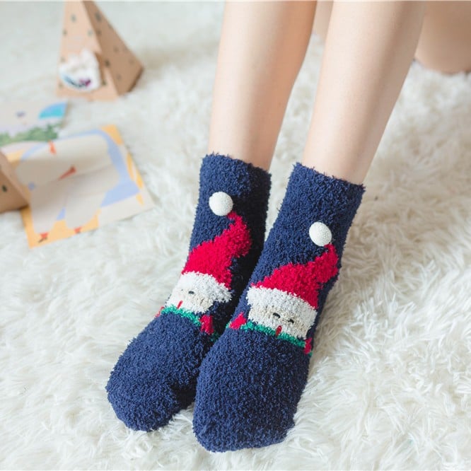 Limited time offerđ„Cute Christmas Style Thickened Warm Socks