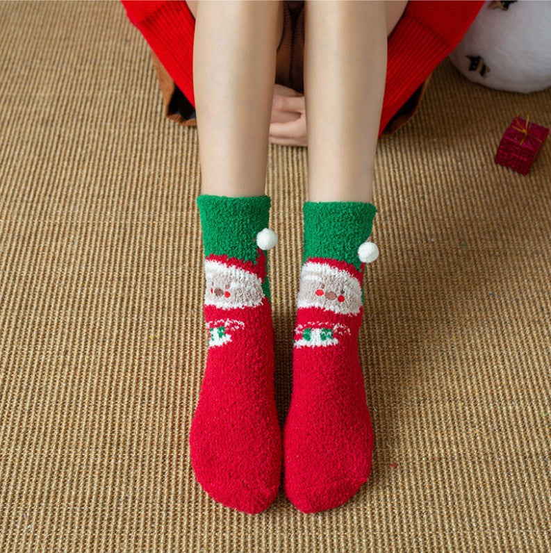Limited time offerđ„Cute Christmas Style Thickened Warm Socks