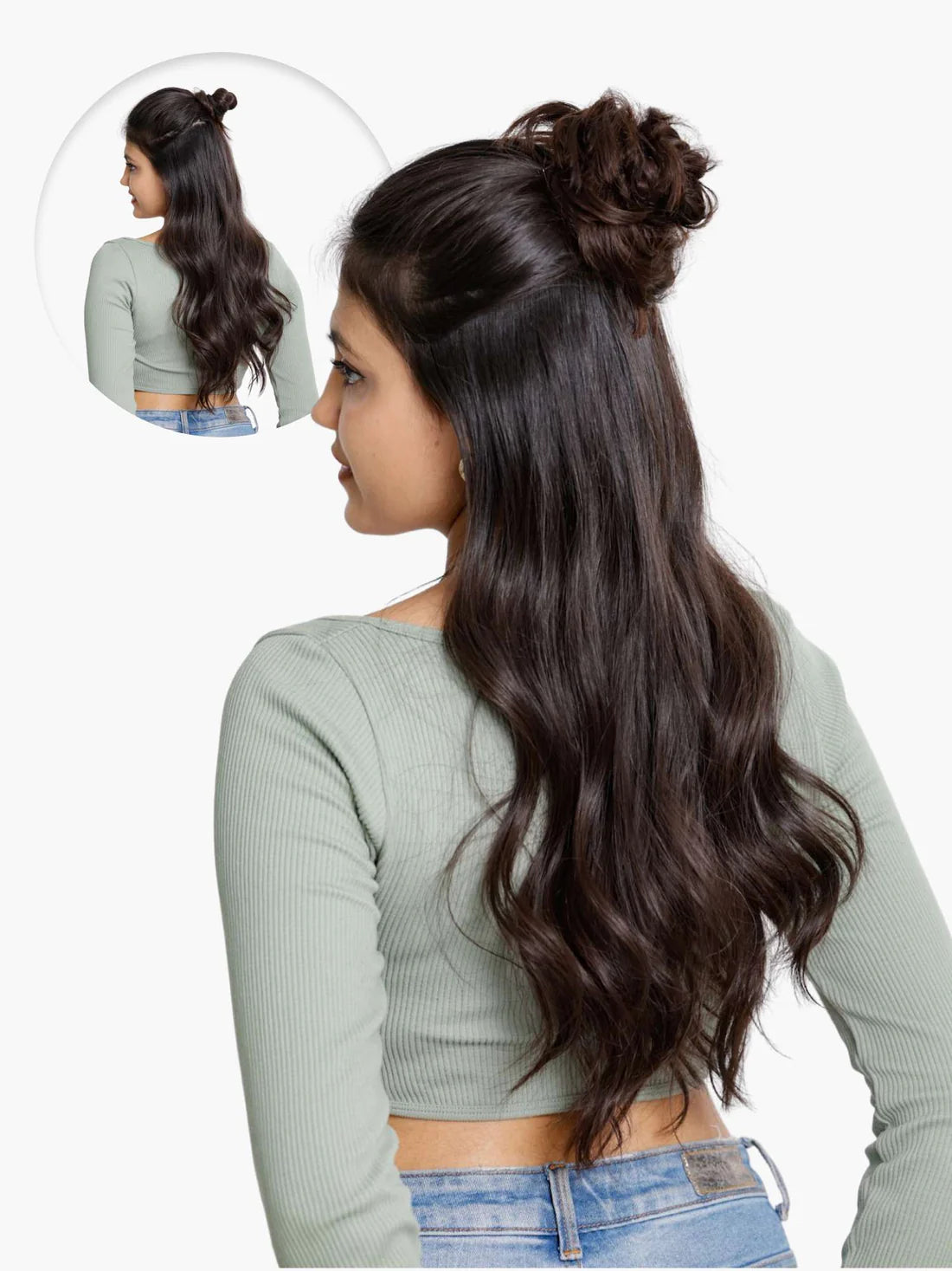 🎁Hot Sale 49% OFF🔥No glue Hairline Toupee For Women (Real hair)