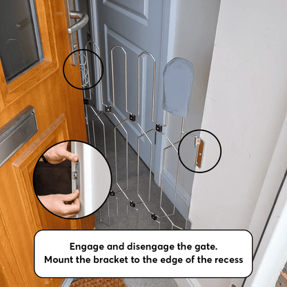 🛒Last Day 69% Off - Dog Safety Gate 🐕🦮