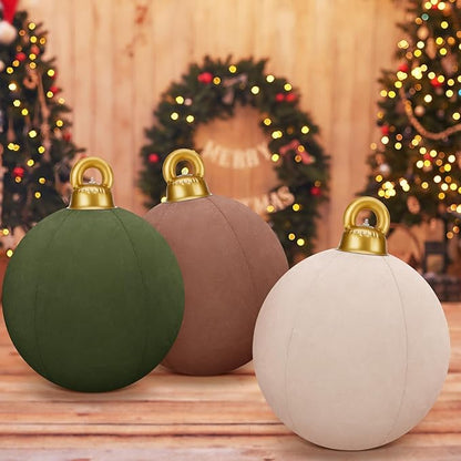 Last Day 70% OFF🎄2025 Giant Inflatable Velvet Christmas Balls
