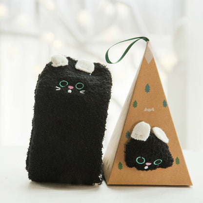 Limited time offer🔥Cute Christmas Style Thickened Warm Socks