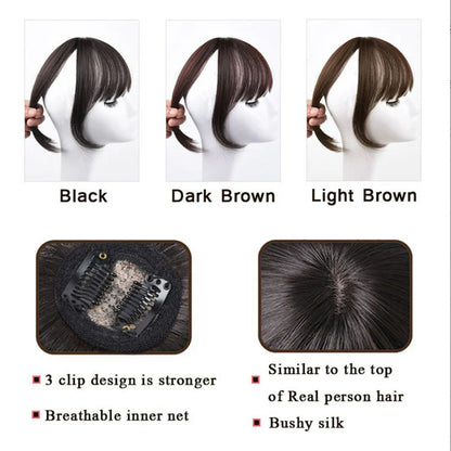🎁Hot Sale 49% OFF🔥No glue Hairline Toupee For Women (Real hair)