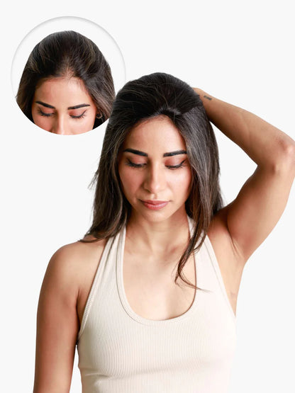 🎁Hot Sale 49% OFF🔥No glue Hairline Toupee For Women (Real hair)