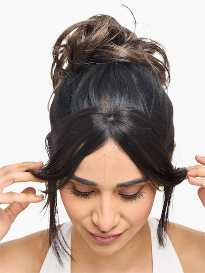 🎁Hot Sale 49% OFF🔥No glue Hairline Toupee For Women (Real hair)